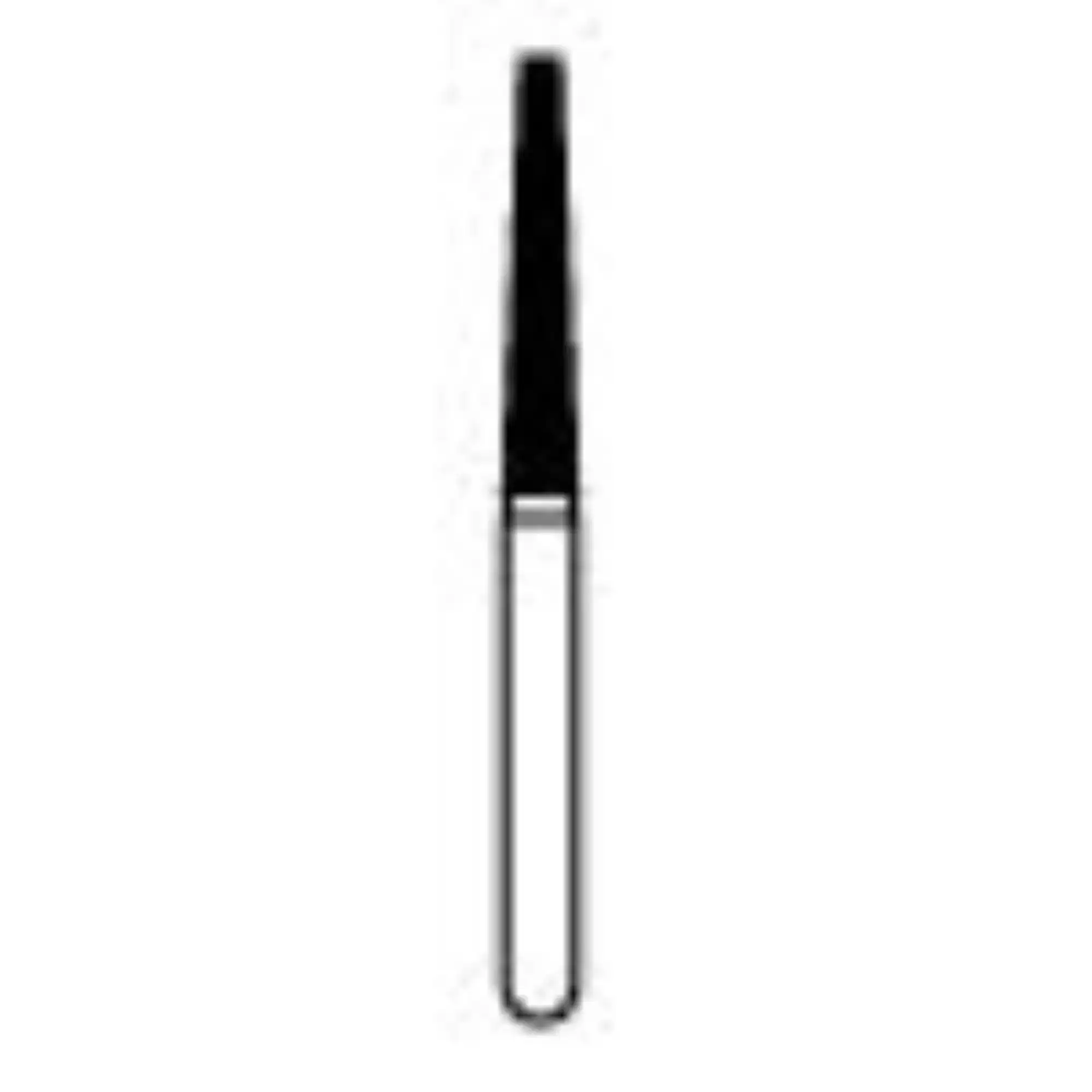 NTI Diamond Bur, FG, Taper Flat End, #848-016, 1.6 mm, Coarse, Green, 5/Pk, C848-016 thumbnail 2
