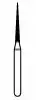 NTI Diamond Bur, FG, Needle, #C859-010, 1.0 mm, Coarse, Green, 5/Pk thumbnail 2