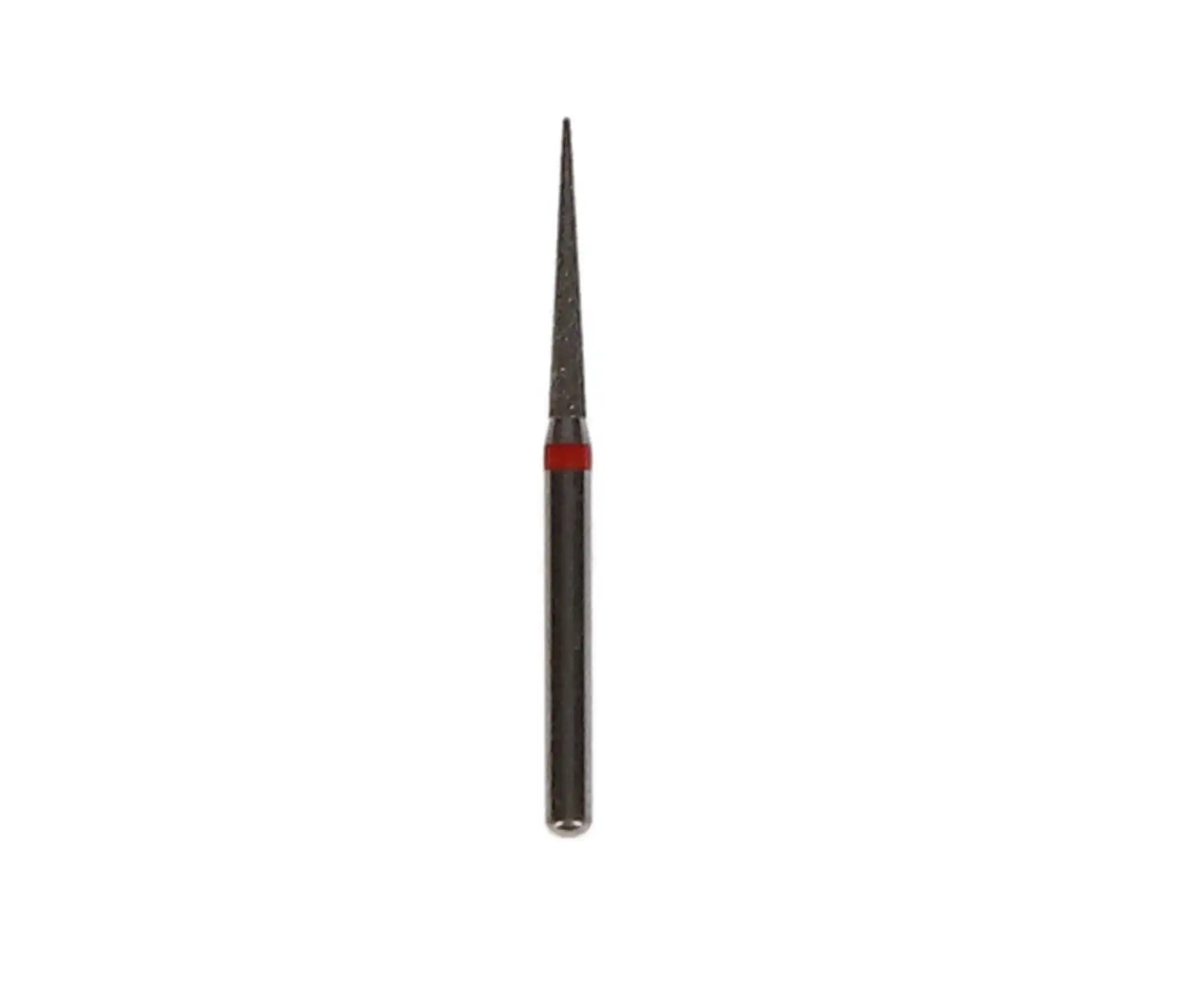 NTI Diamond Bur, Friction Grip (FG), Needle, #F859-014, 1.4 mm, Fine, Red, 5/Pk, F859-014 thumbnail 2