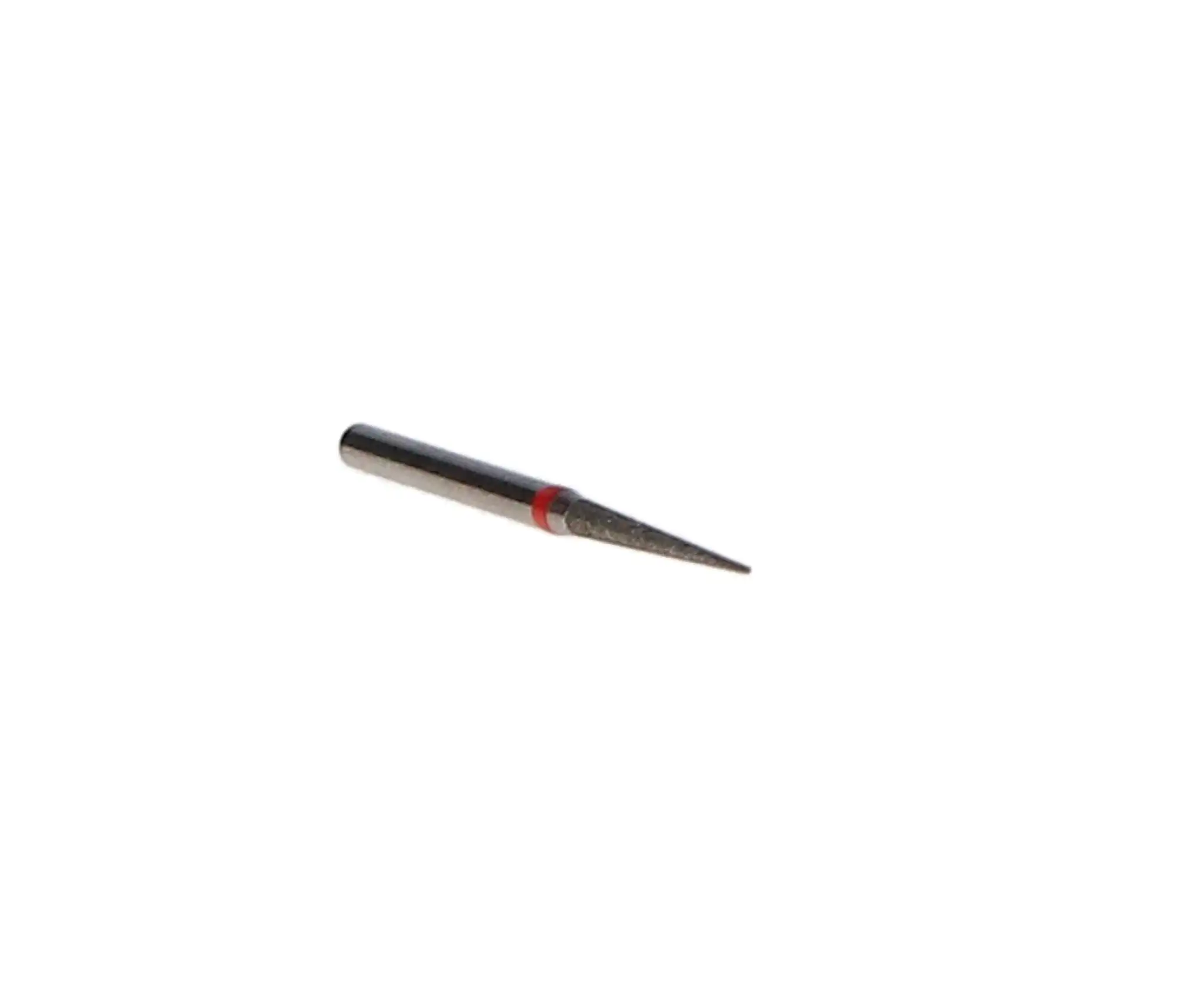 NTI Diamond Bur, Friction Grip (FG), Needle, #F859-014, 1.4 mm, Fine, Red, 5/Pk, F859-014 thumbnail 3