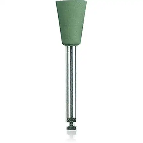 NTI Silicone Polishers, Green, Inverted Cone #60, RA/Latch Shank, 6.5 mm, 10/Pk, P0135-065 thumbnail 3