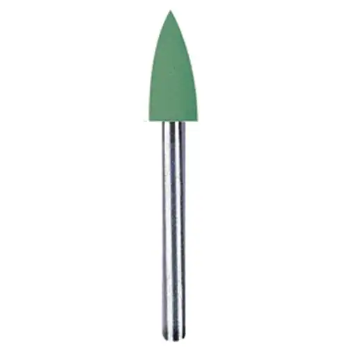 NTI Silicone Polishers, FG, Green Flame #60, High Shine, Universal, 10/Pk, P0153-031 thumbnail 3