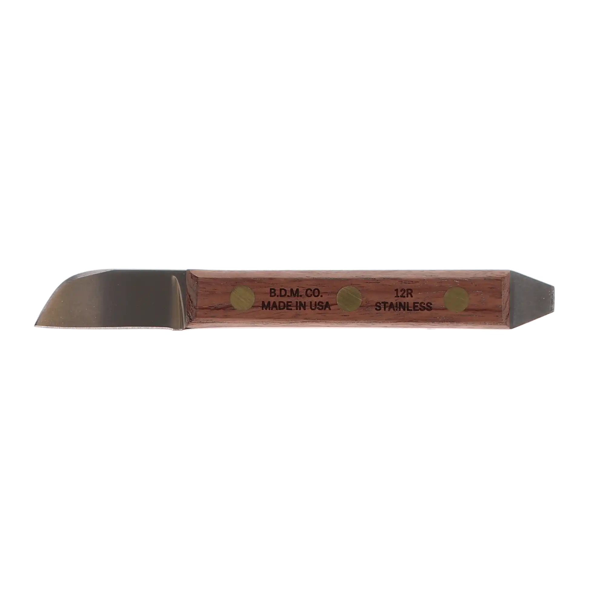 Buffalo Dental #12 Lab Plaster Knife, Rosewood Handle, Triple-Riveted Carbon Steel Blade, 1-3/4", 55700 thumbnail 5