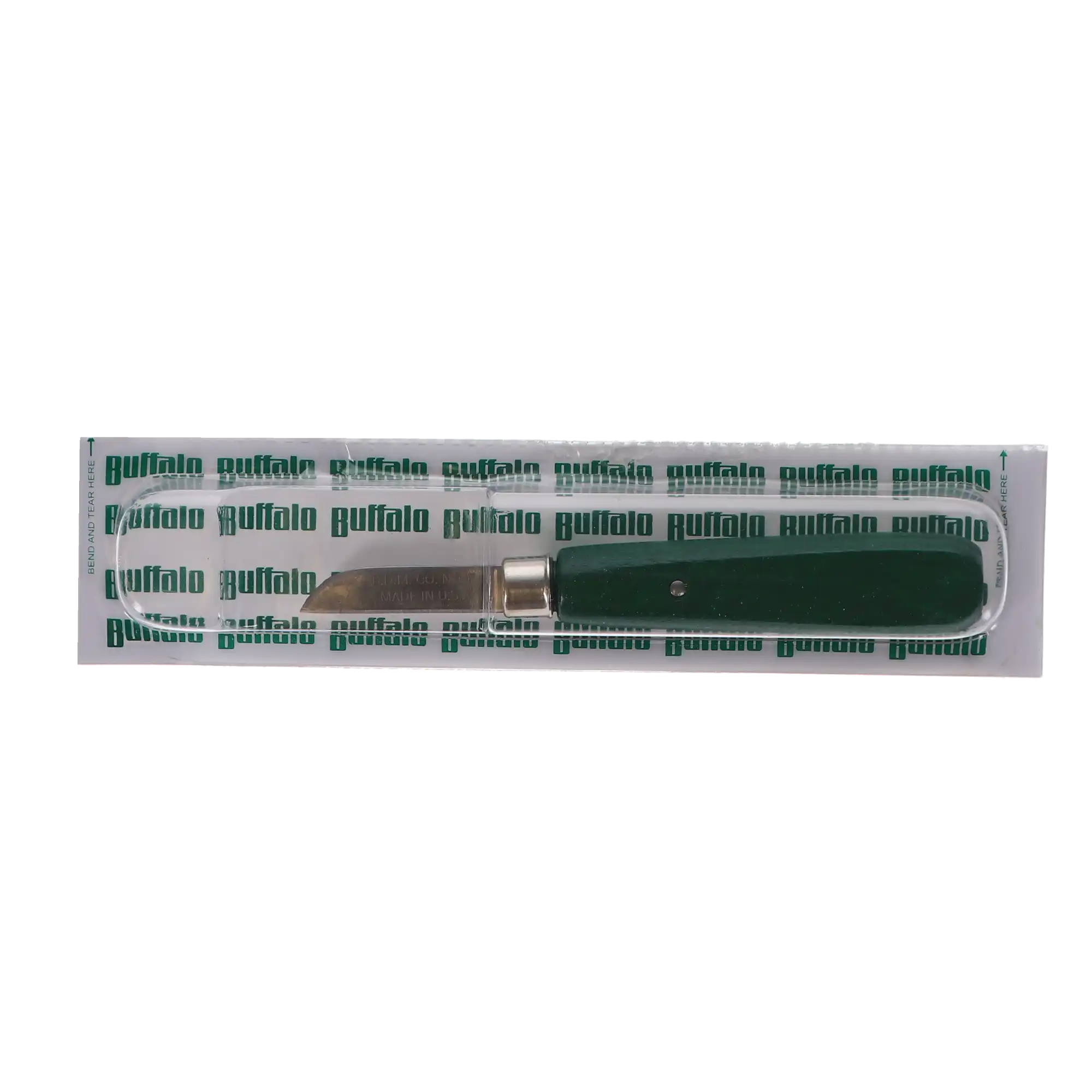 Buffalo Dental #7 Lab Knife for Compound & Wax, Green Line Enameled Wood Handle, 1-1/2" Carbon Steel Blade, 55590 thumbnail 5
