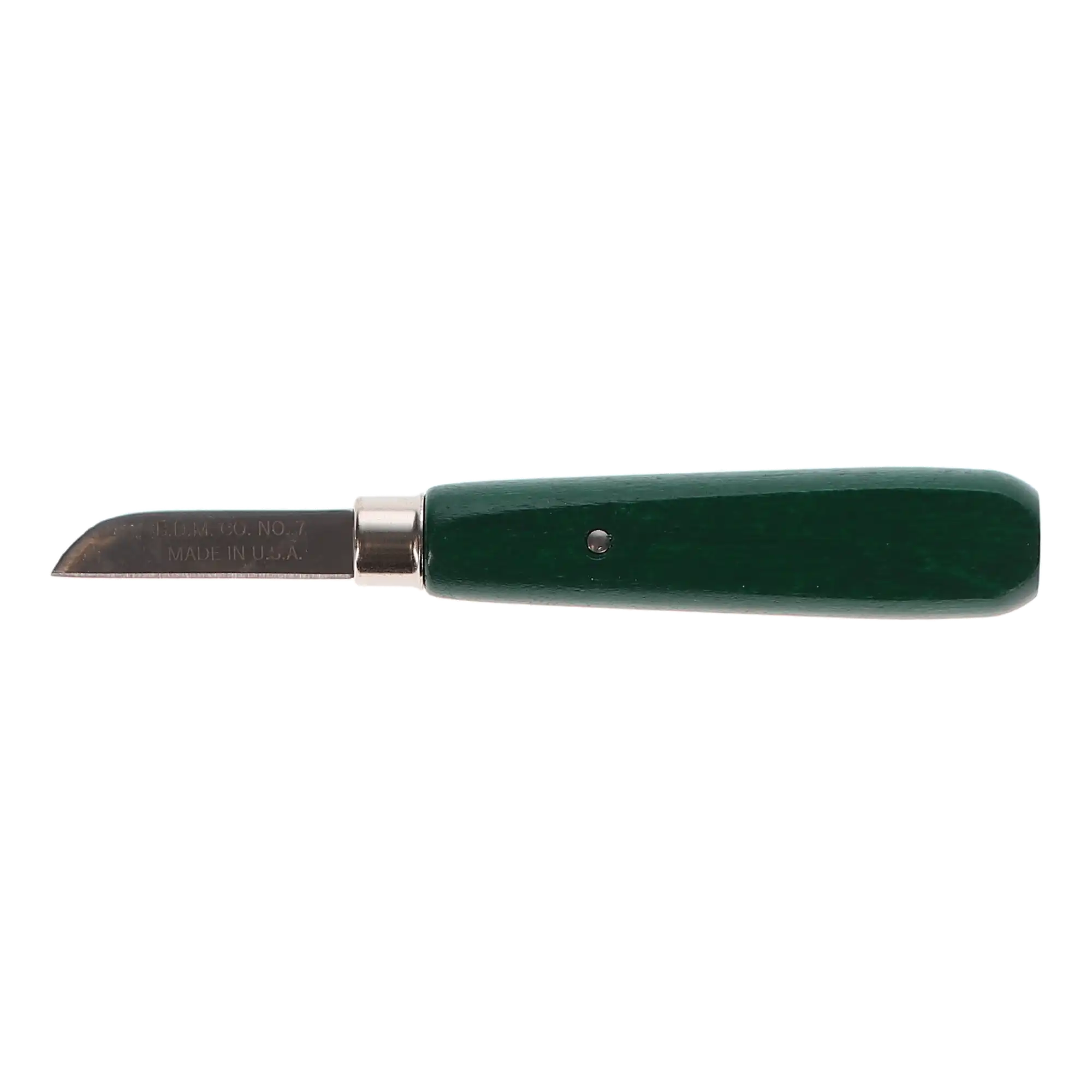 Buffalo Dental #7 Lab Knife for Compound & Wax, Green Line Enameled Wood Handle, 1-1/2" Carbon Steel Blade, 55590 thumbnail 6