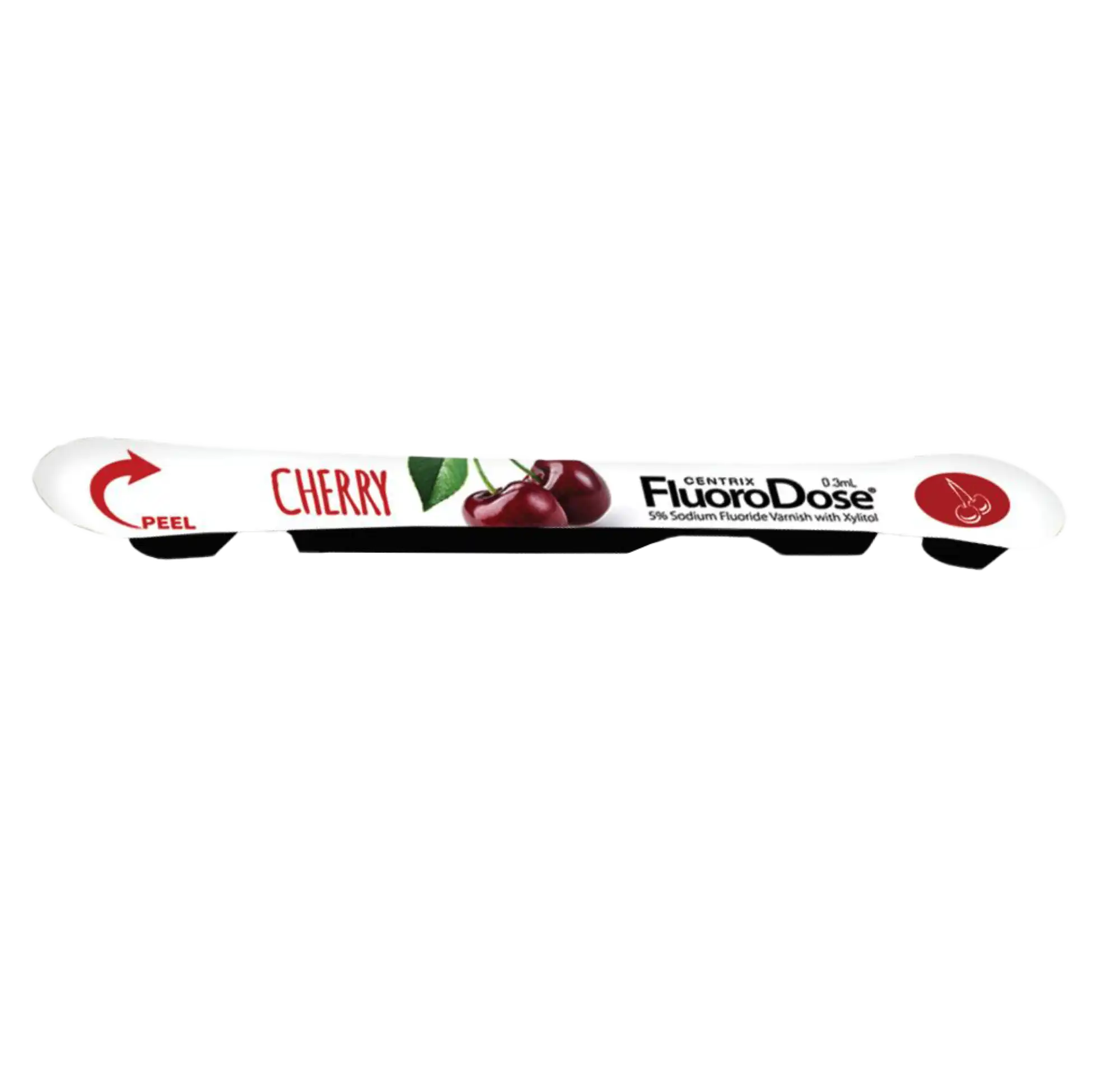 Centrix FluoroDose Fluoride Varnish, 5% NaF, Cherry, 0.3 mL Unidose, 120/Pkg, 360110 thumbnail 2