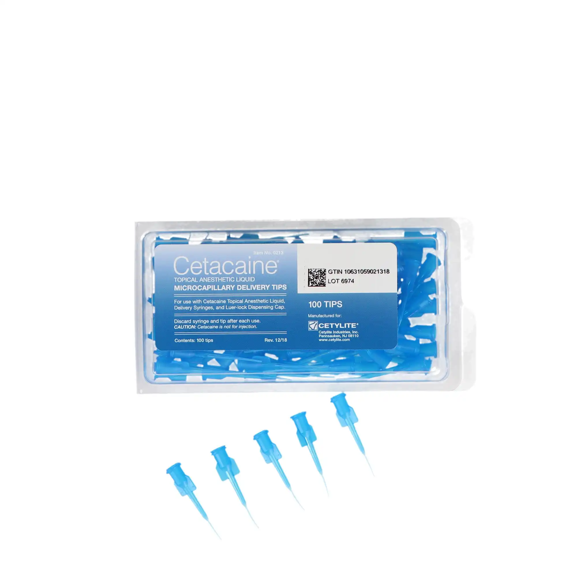 Cetacaine Microcapillary Delivery Tips, Subgingival, 100/Pkg, 0213 thumbnail 4