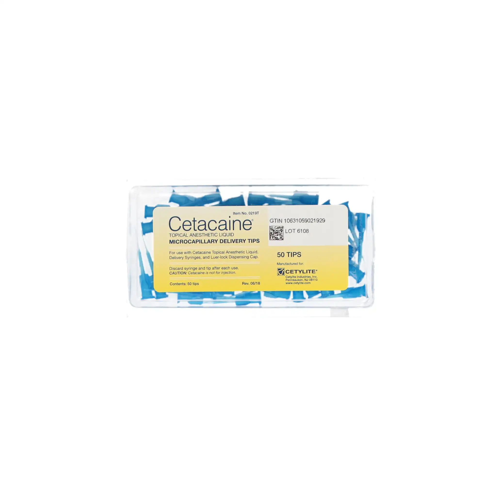 Cetacaine Microcapillary Delivery Tips, 50/Pkg, 0219T thumbnail 4