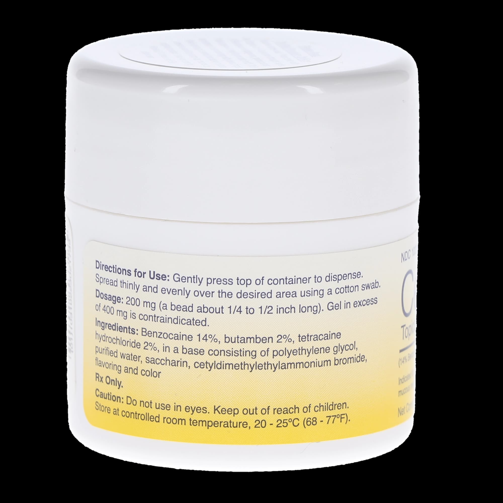 Cetacaine® Topical Anesthetic Gel, Strawberry, 14% Benzocaine / 2% Butamben / 2% Tetracaine, 32 g Pump-Top Jar, 0217 thumbnail 11