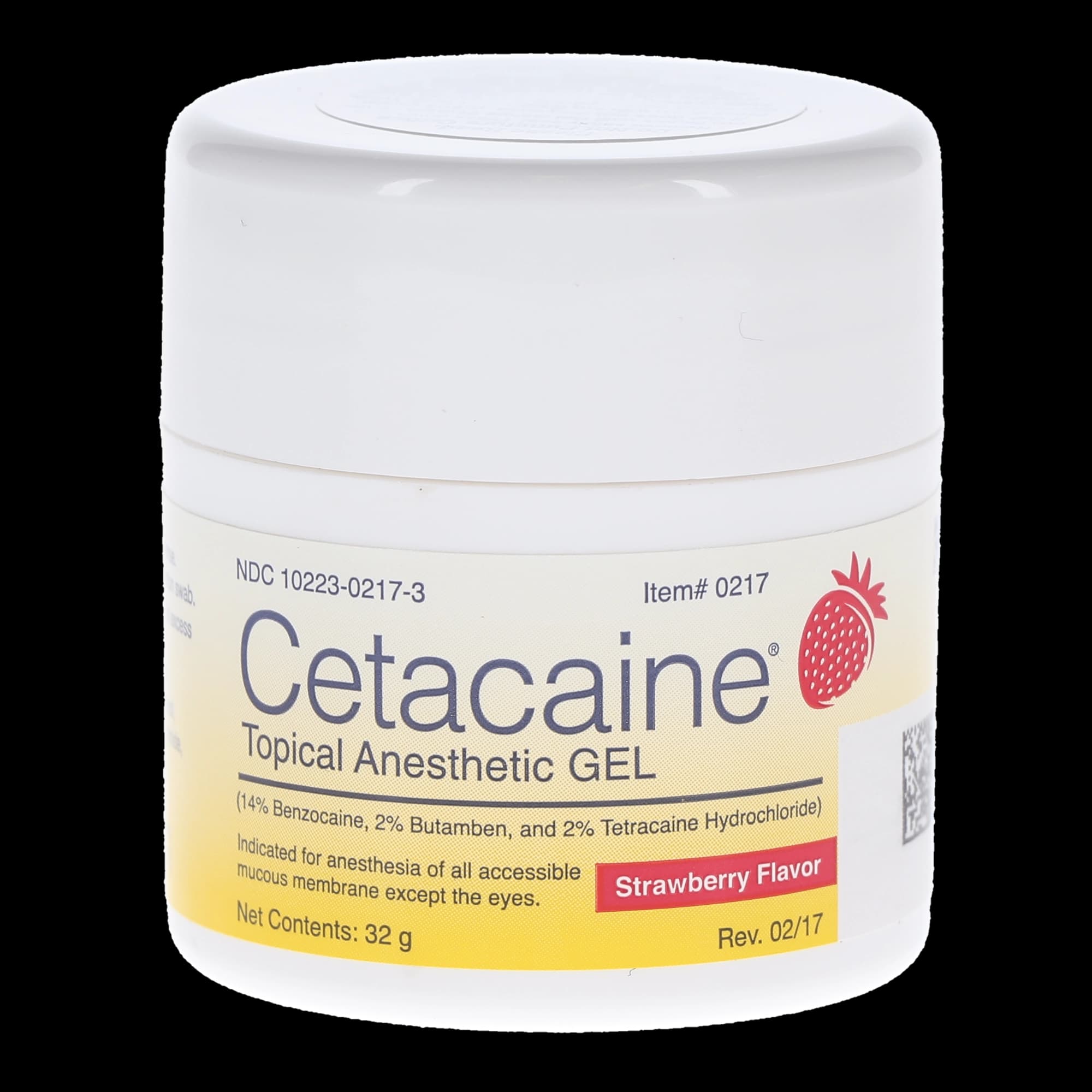 Cetacaine® Topical Anesthetic Gel, Strawberry, 14% Benzocaine / 2% Butamben / 2% Tetracaine, 32 g Pump-Top Jar, 0217 thumbnail 9