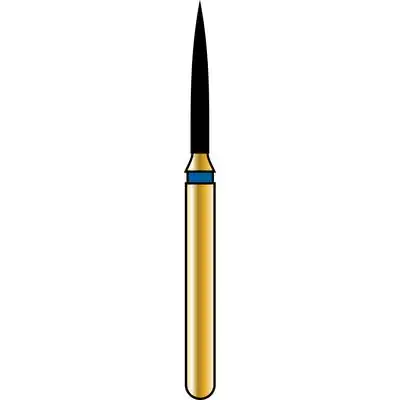 Alpen Multi-Use Diamond Bur FG #862.010, Flame Shape, Fine Grit, Red, 5/Pkg thumbnail 2