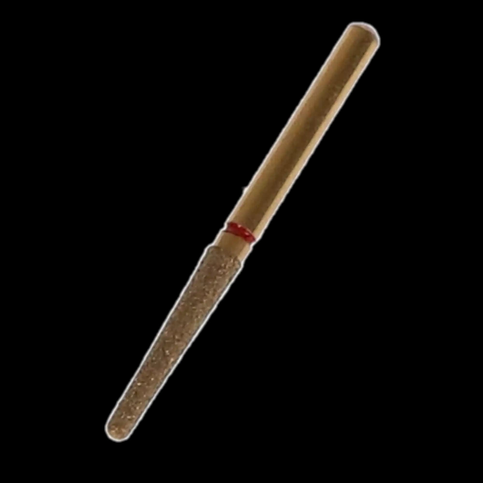 Alpen Multilayer Diamond Bur, FG, Tapered Round End, #850, 1.6 mm, Fine Grit, Red, 5/Pk, R850F016FG thumbnail 3