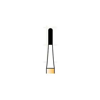 Alpen Speedster Carbide Bur, FG, Straight Round End Cross Cut Fissure, #1558G, 1.2 mm, 10/Pk, R41558G thumbnail 2
