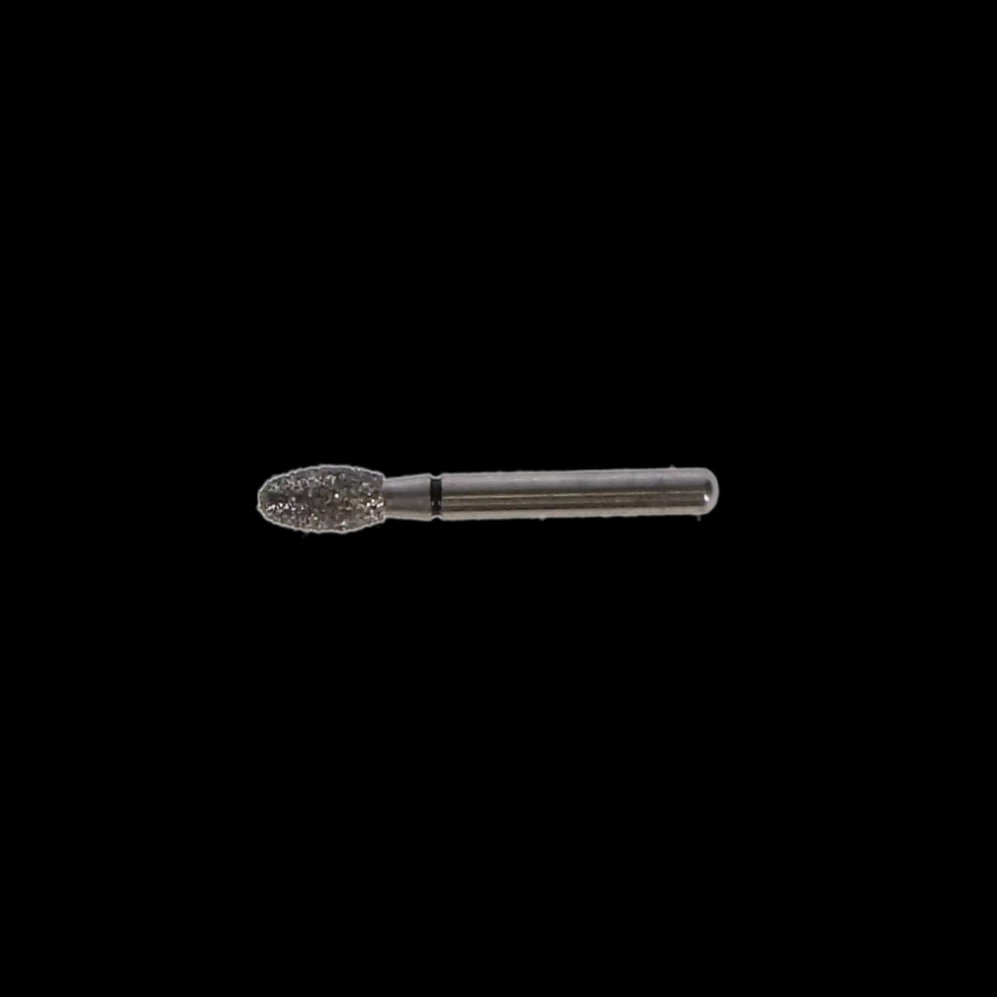 Alpen X1 Diamond Single-Use Bur, FG, #379-023SC, Egg/Football, Super Coarse, Black, 2.3 mm, 25/Pk, X379SC023 thumbnail 6