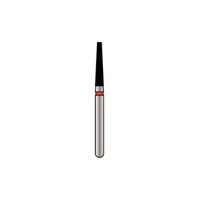 Alpen X1 Single-Use Diamond Bur, FG, Tapered Modified Flat End, #847R-016, Super Coarse, Black, 1.6 mm, 25/Pk, X847RSC016 thumbnail 8