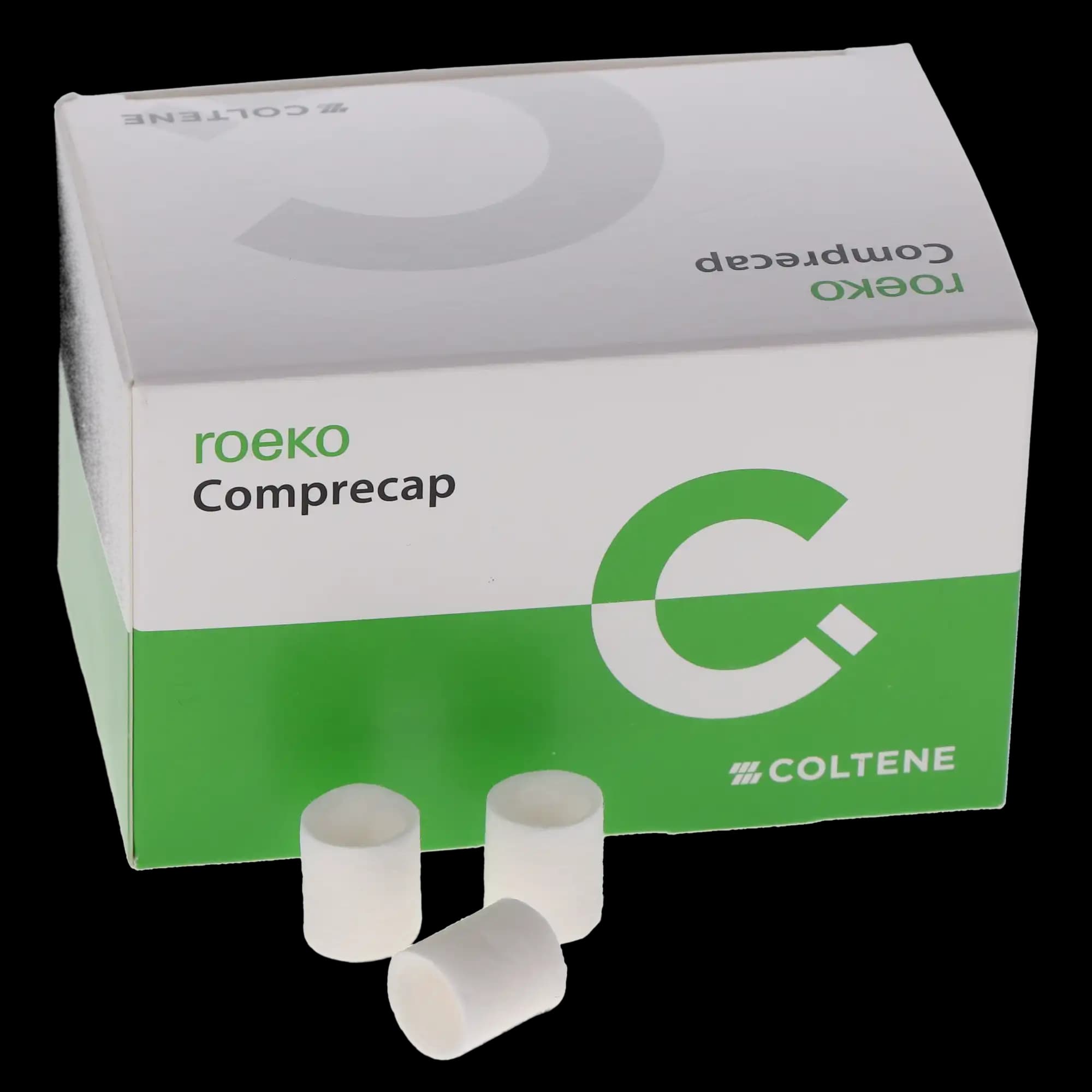 Roeko Comprecap Compression Caps Refill, Size 5, Large, 12.5 mm, Cotton, 60/Pack, 530014 thumbnail 3