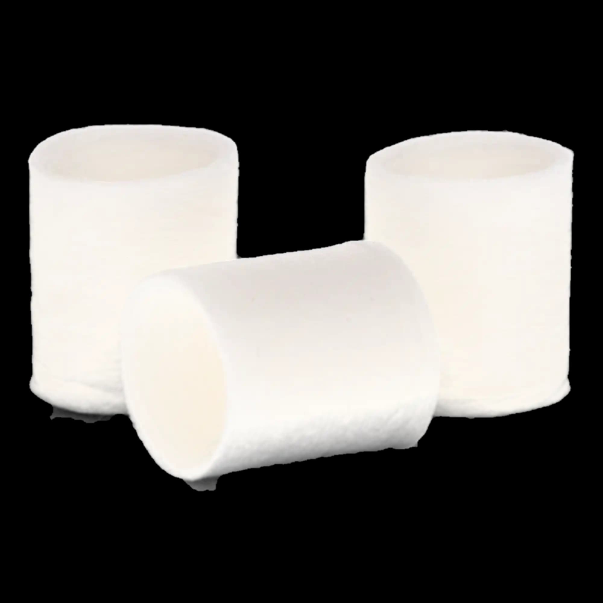 Roeko Comprecap Compression Caps Refill, Size 5, Large, 12.5 mm, Cotton, 60/Pack, 530014 thumbnail 5