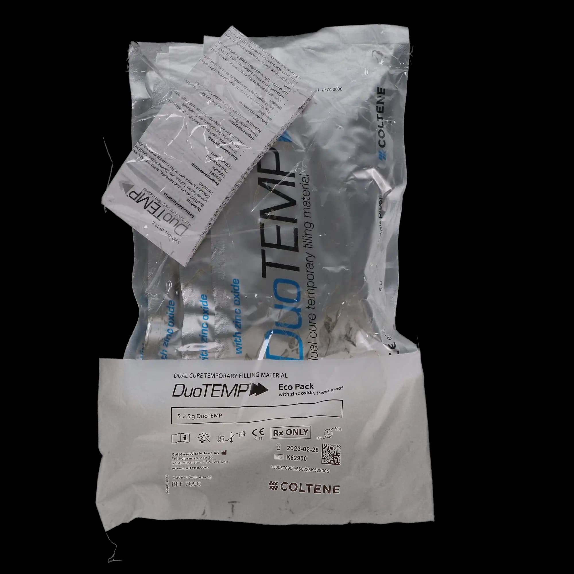 DuoTEMP Dual Cure Temporary Restorative Material, Eco Pack, 5 g Syringe, 5/Pk, C7090 thumbnail 9