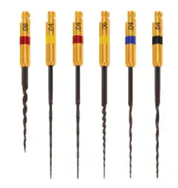 HyFlex CM NiTi Rotary Files, .06 Taper, 25mm, #30, Blue, 6/Pk, H8250630 - HyFlex&trade; CM NiTi Rotary Files - Taper .06 - 25mm #30 - Image 1