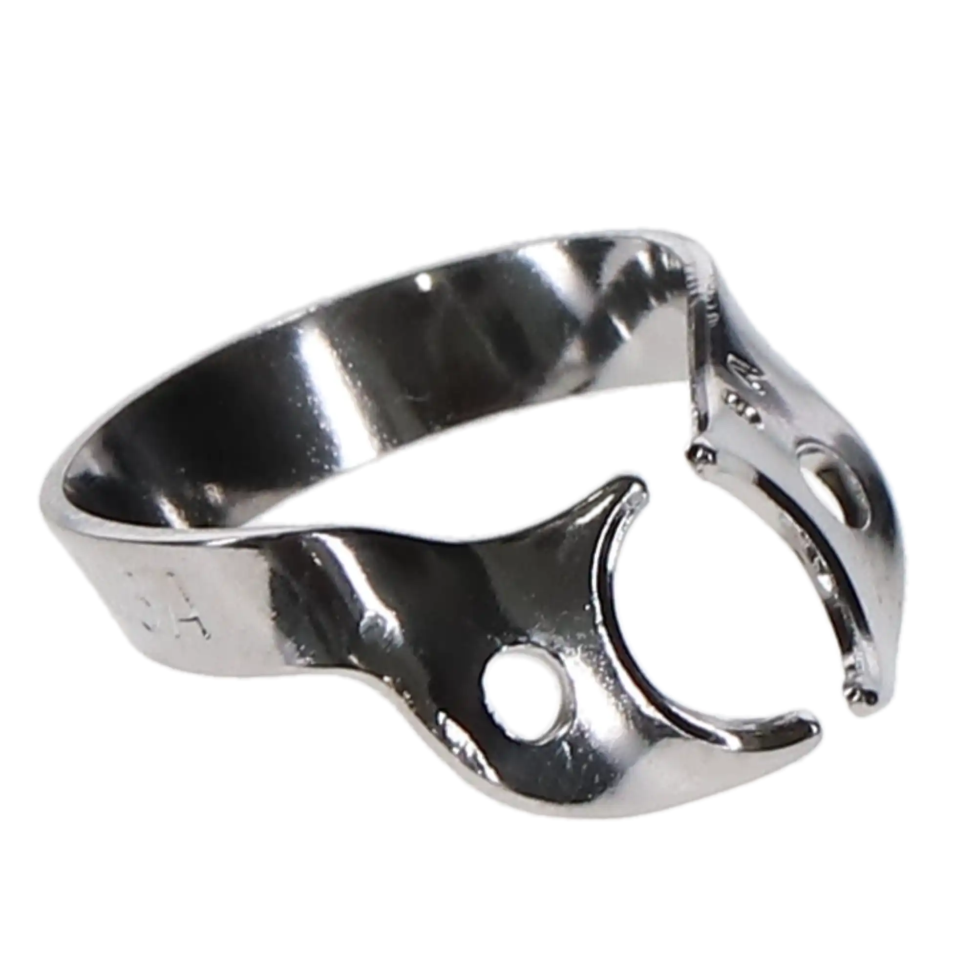 Hygenic HySolate Rubber Dam Clamp, #W8A, Wingless, Gloss Finish, Small, Downward Sloped Jaws, 1/Pk, H02766 thumbnail 3