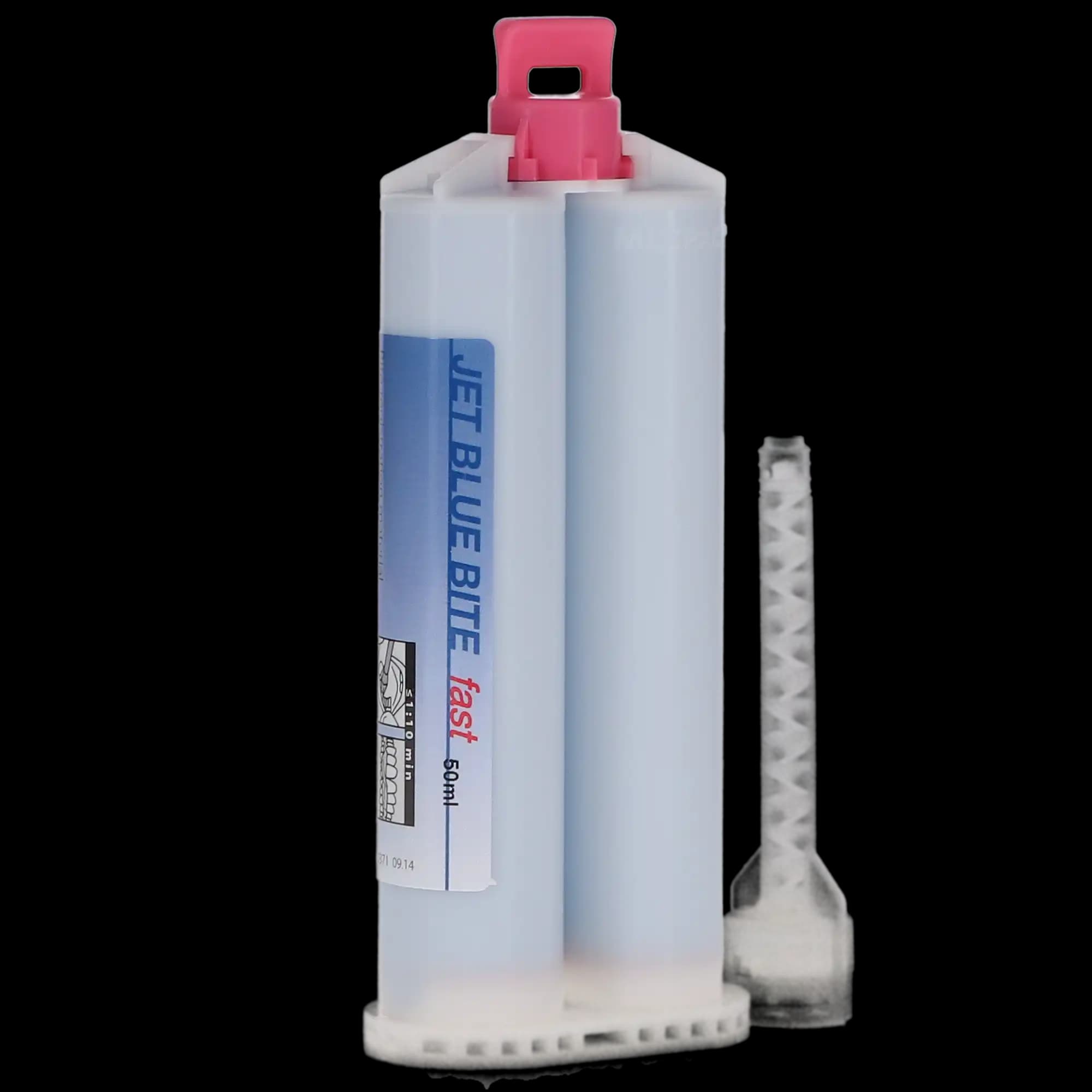 Jet Blue Bite Fast Set Vinylpolysiloxane Bite Registration Material, 50 mL Single Pack, C6491 thumbnail 9