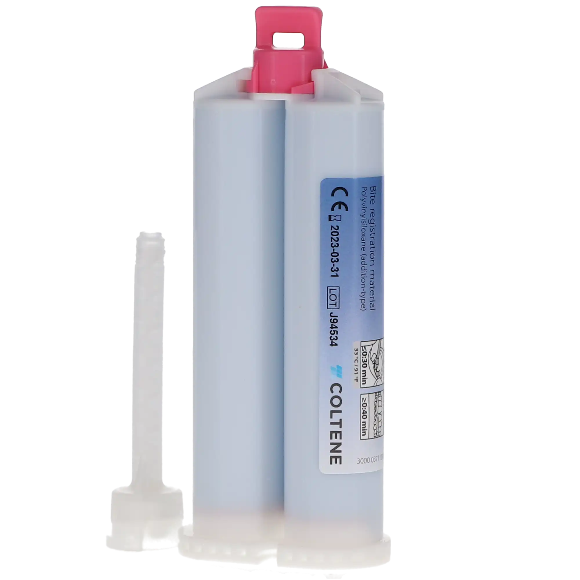 Jet Blue Bite Fast Set Vinylpolysiloxane Bite Registration Material, 50 mL Single Pack, C6491 thumbnail 10