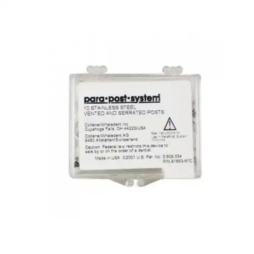 ParaPost Stainless Steel Endodontic Posts, Size 4.5, 0.045", Blue, Bulk Refill, 25/Pk, P4445B thumbnail 2