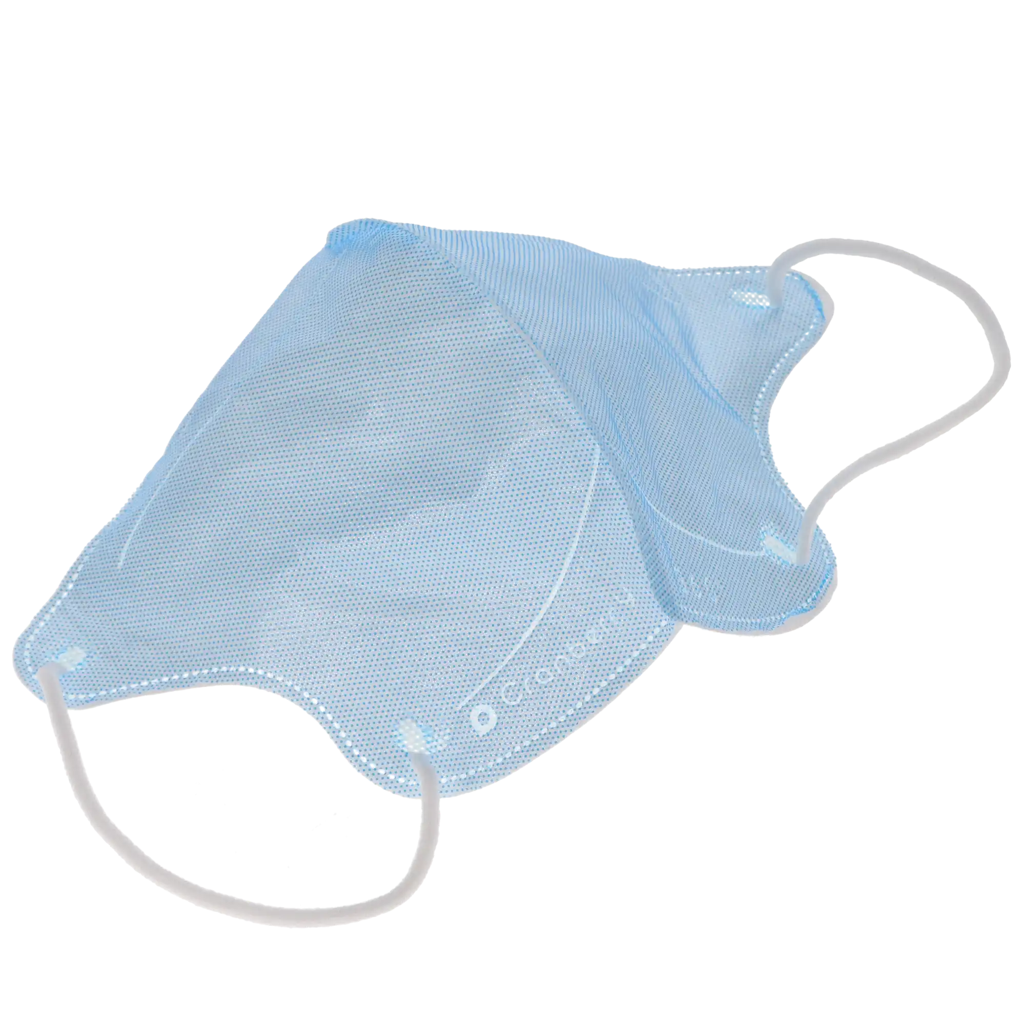 Cranberry 360 4-Ply Earloop Face Masks, ASTM Level 3, Anti-Fog, Latex-Free, Regular, Blue, 40/Box, Q2861B thumbnail 11