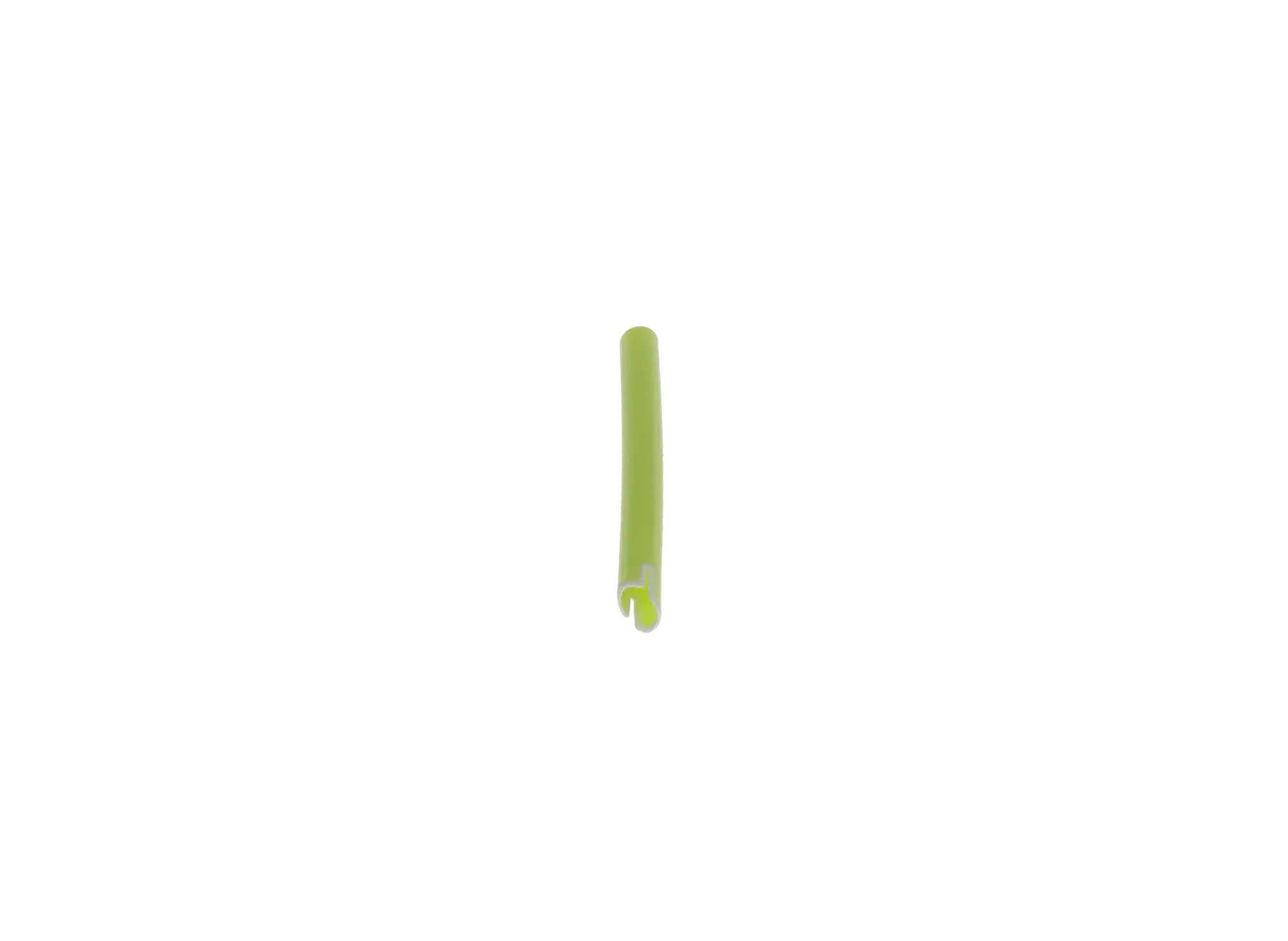 BeeSure Comfy High-Volume Evacuator Tips, Green with White Cushioned Edge, Vented, 11 mm, 100/Bag, BE306 thumbnail 3