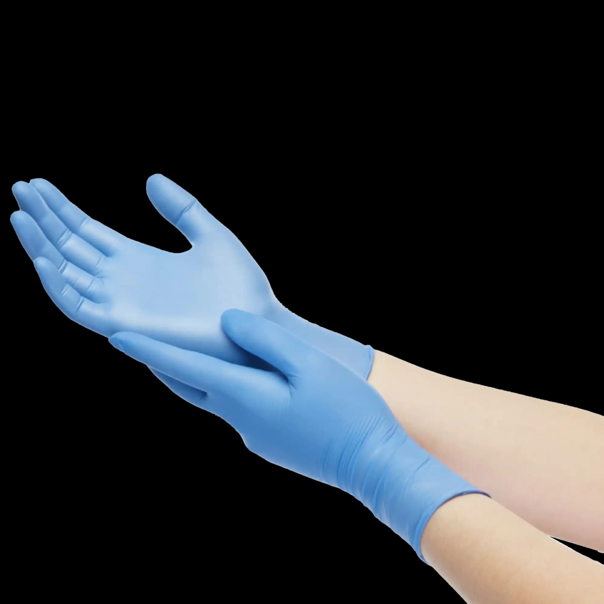 Crave Nitrile Examination Gloves, Powder-Free, Small, Ice Blue, 200/Box, CR3556 thumbnail 13