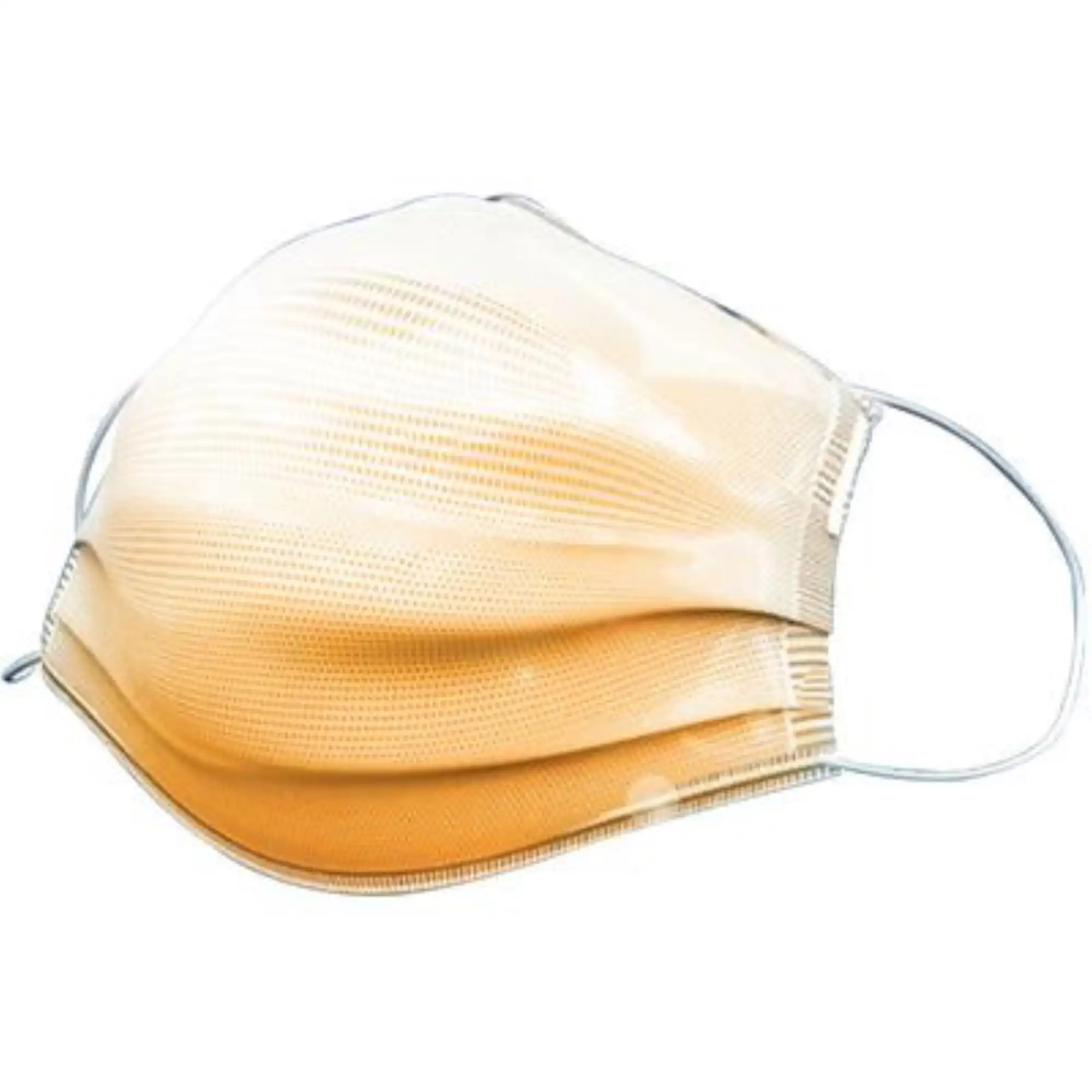 Cranberry Repel 4-Ply Earloop Procedure Face Mask, ASTM Level 3, Gold, 50/Box, R2960 thumbnail 3
