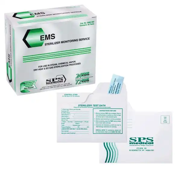 SPS Medical EMS Economy Mail-In Sterilizer Monitoring System, 12 Tests/Box, EMS-012 thumbnail 8