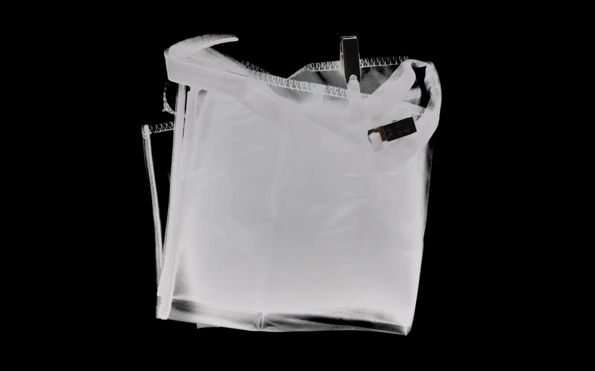 Crosstex Patient Barrier Apron, Plastic, Waist Length, 27" x 30", White, NP3WH thumbnail 4