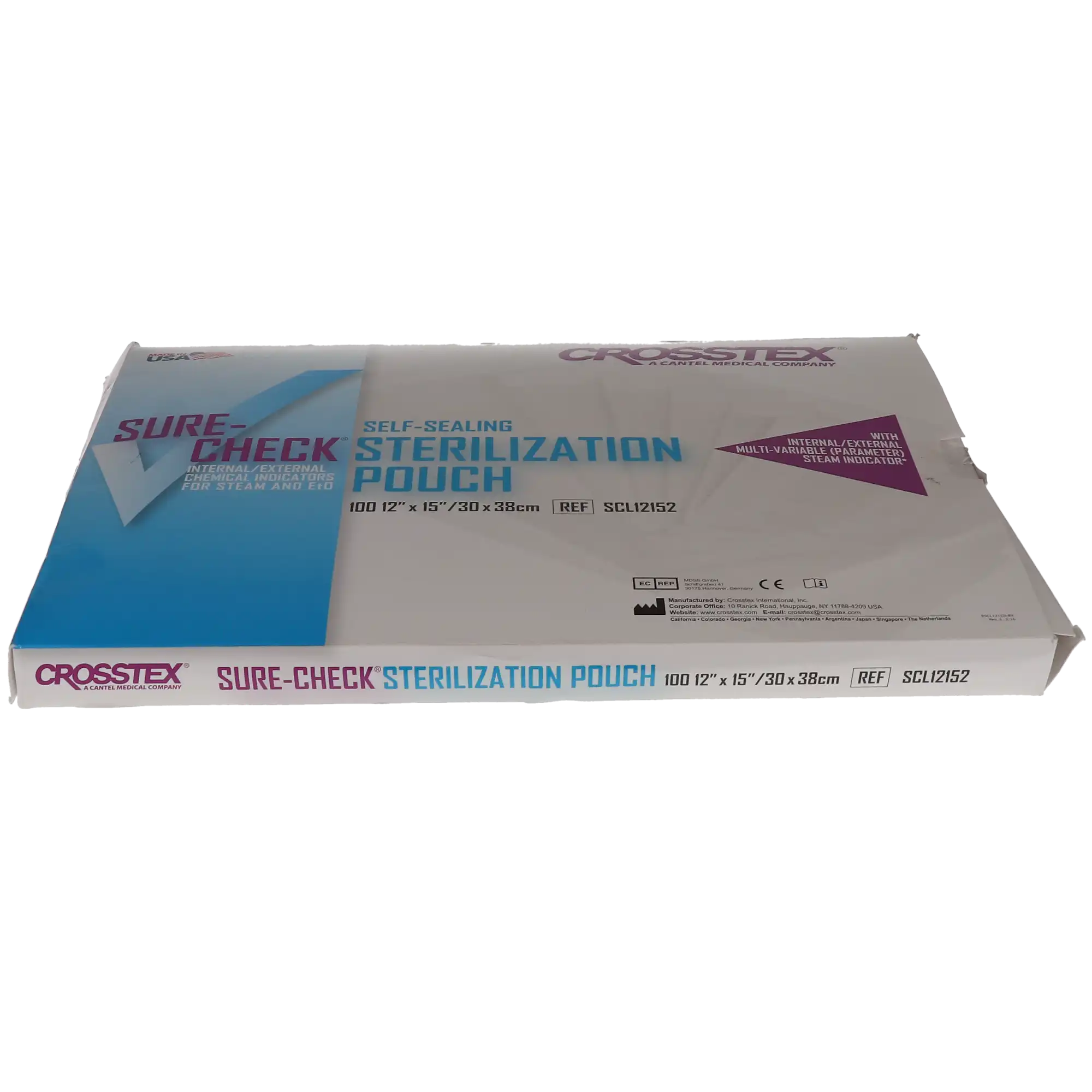 Sure-Check Self-Sealing Sterilization Pouches, 12" x 15", 100/Box, SCL12152 thumbnail 5