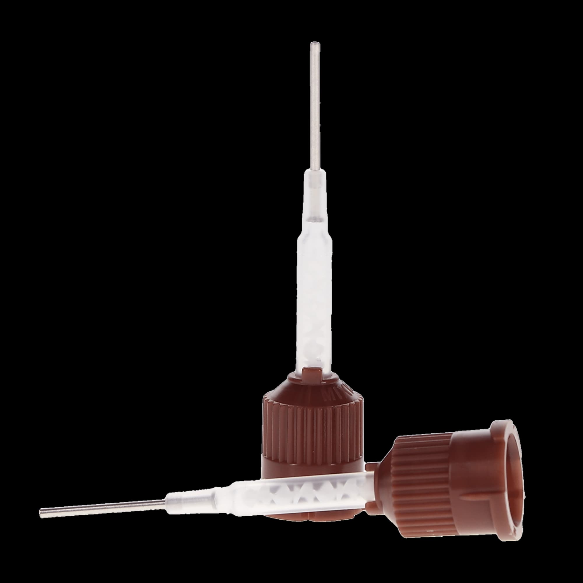 Bulk EZ Pre-Bent Mixing/Applicator Tips, 19 Gauge, Brown, 25/Pk, 94793 thumbnail 5
