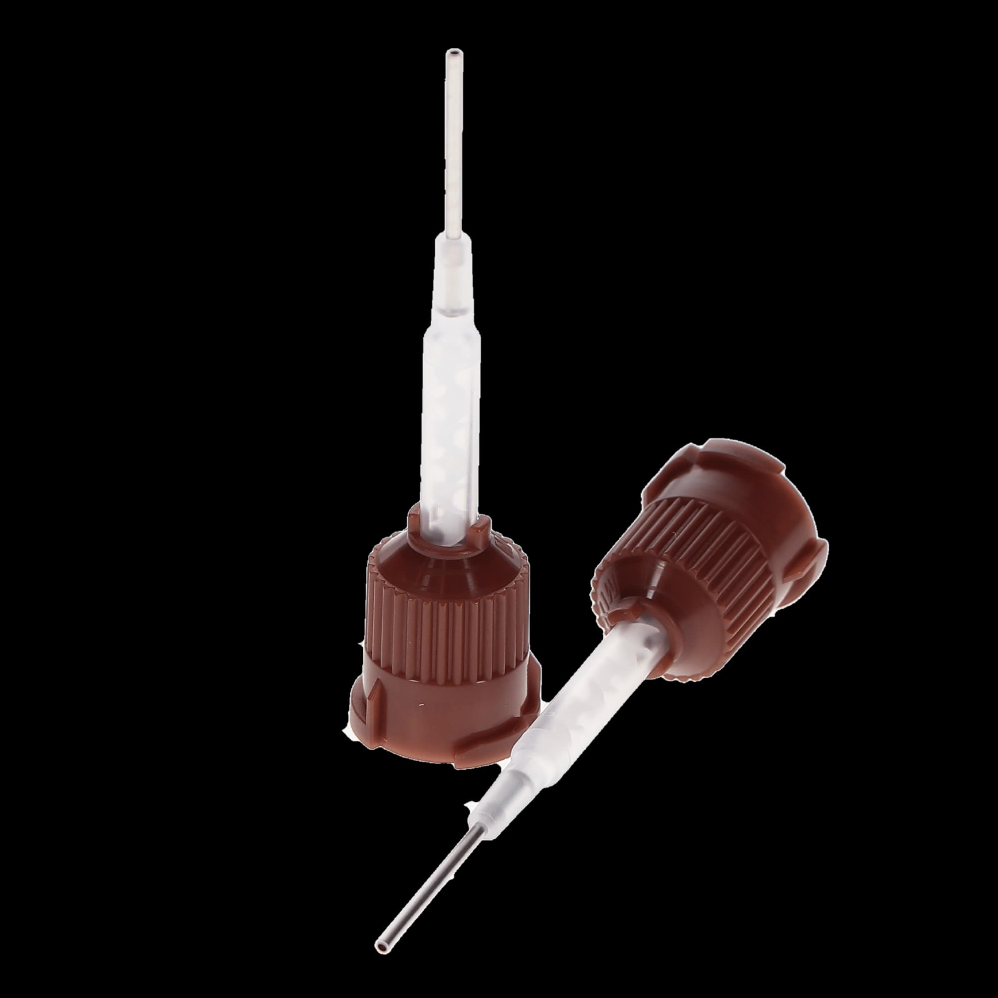 Bulk EZ Pre-Bent Mixing/Applicator Tips, 19 Gauge, Brown, 25/Pk, 94793 thumbnail 6
