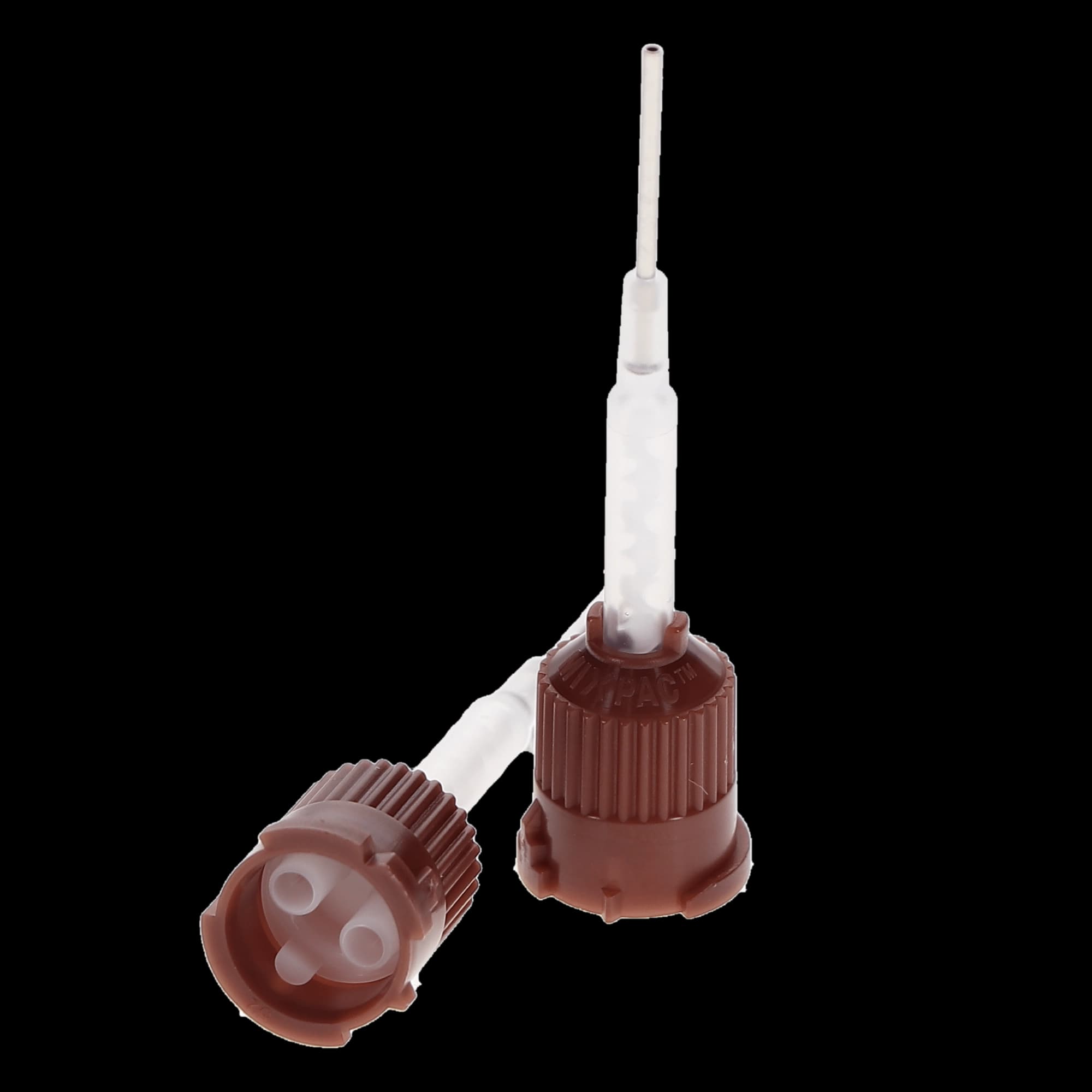 Bulk EZ Pre-Bent Mixing/Applicator Tips, 19 Gauge, Brown, 25/Pk, 94793 thumbnail 7