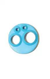 DCI International Rubber Gasket 4-Hole Terminal for Midwest Handpieces, Autoclavable, 1/Pk, 0123 - Rubber Gasket 4-Hole Terminal, 1/Pk, 0123 - Image 1
