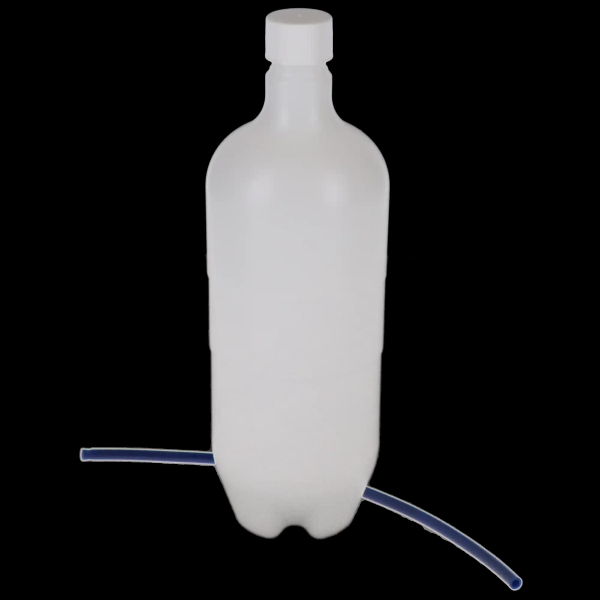 DCI 8128 Water Bottle with Cap & Pick-Up Tube, 750 mL, HDPE, 28 mm Threads, 1/PK thumbnail 2
