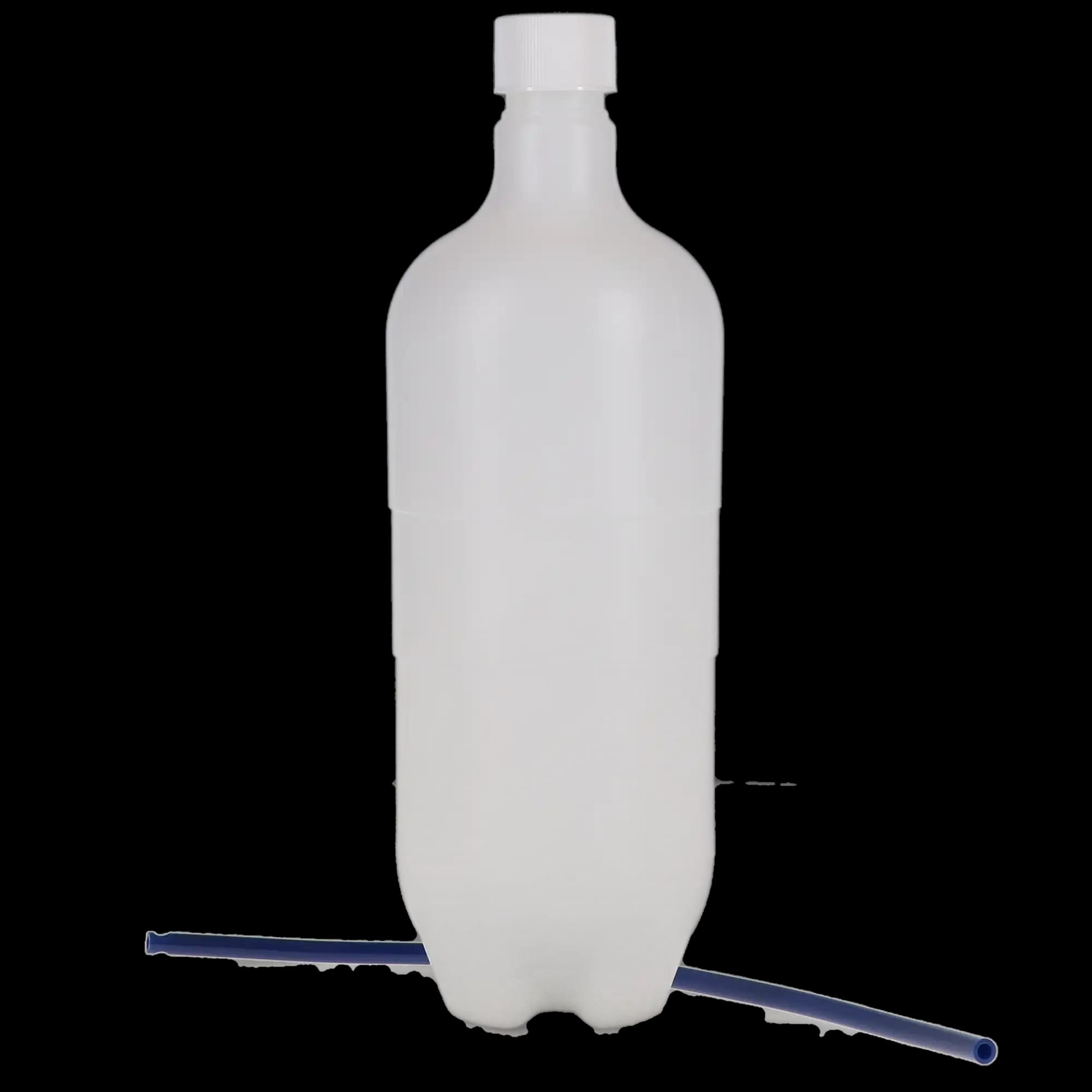 DCI 8128 Water Bottle with Cap & Pick-Up Tube, 750 mL, HDPE, 28 mm Threads, 1/PK thumbnail 4