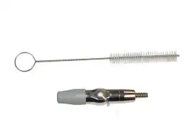 DCI Premium Saliva Ejector Valve, Threaded Tip with Metal Lever, Quick Disconnect, Autoclavable, 1/Pk, 5088 - Premium Saliva Ejector Valve, with Threaded Tip & Metal Lever, 1/Pk, 5088 - Image 1