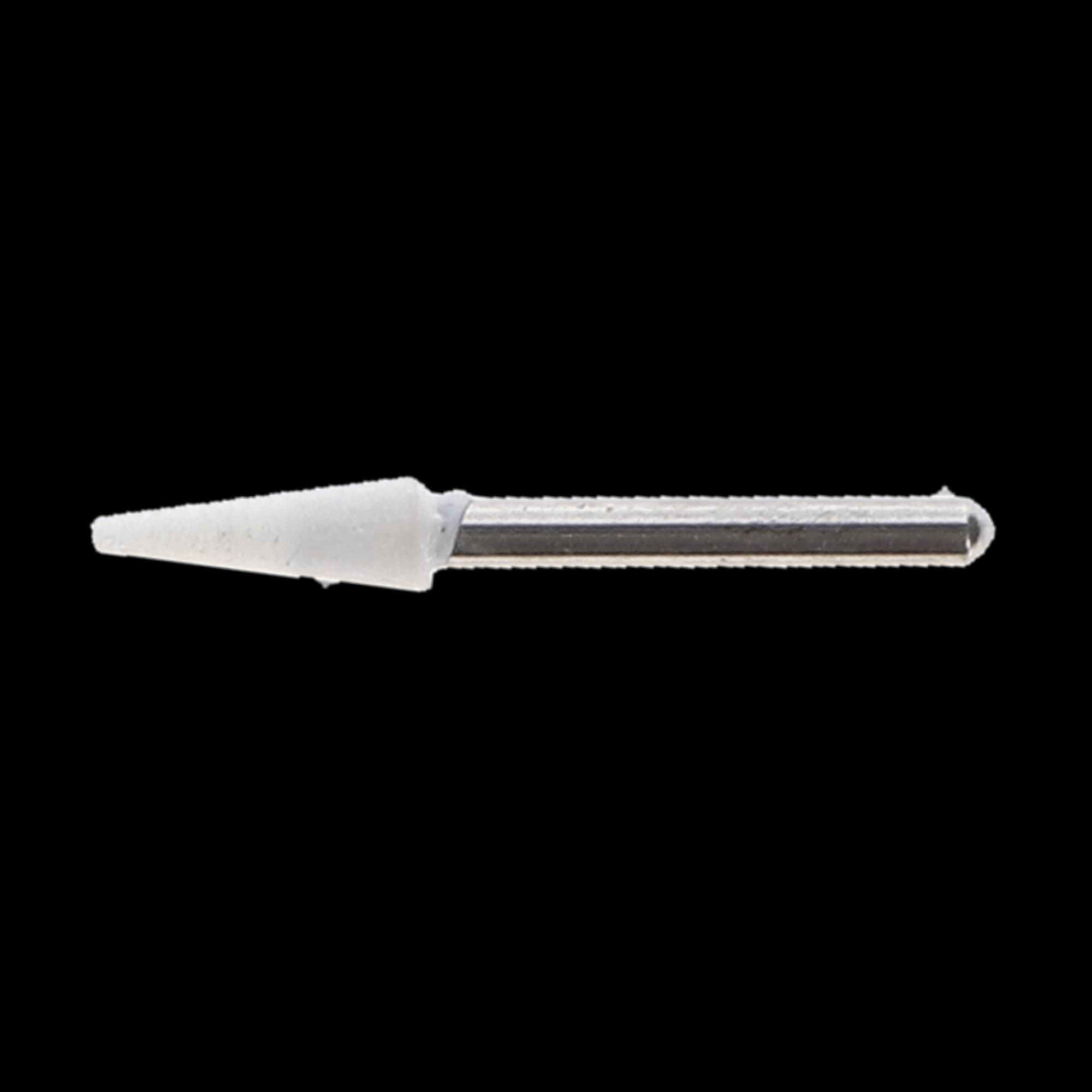 Dedeco White Arkansas Stones, FG, Tapered Pointed Cone #138 (CN1), Aluminum Oxide, 12/Box, 4723 thumbnail 5