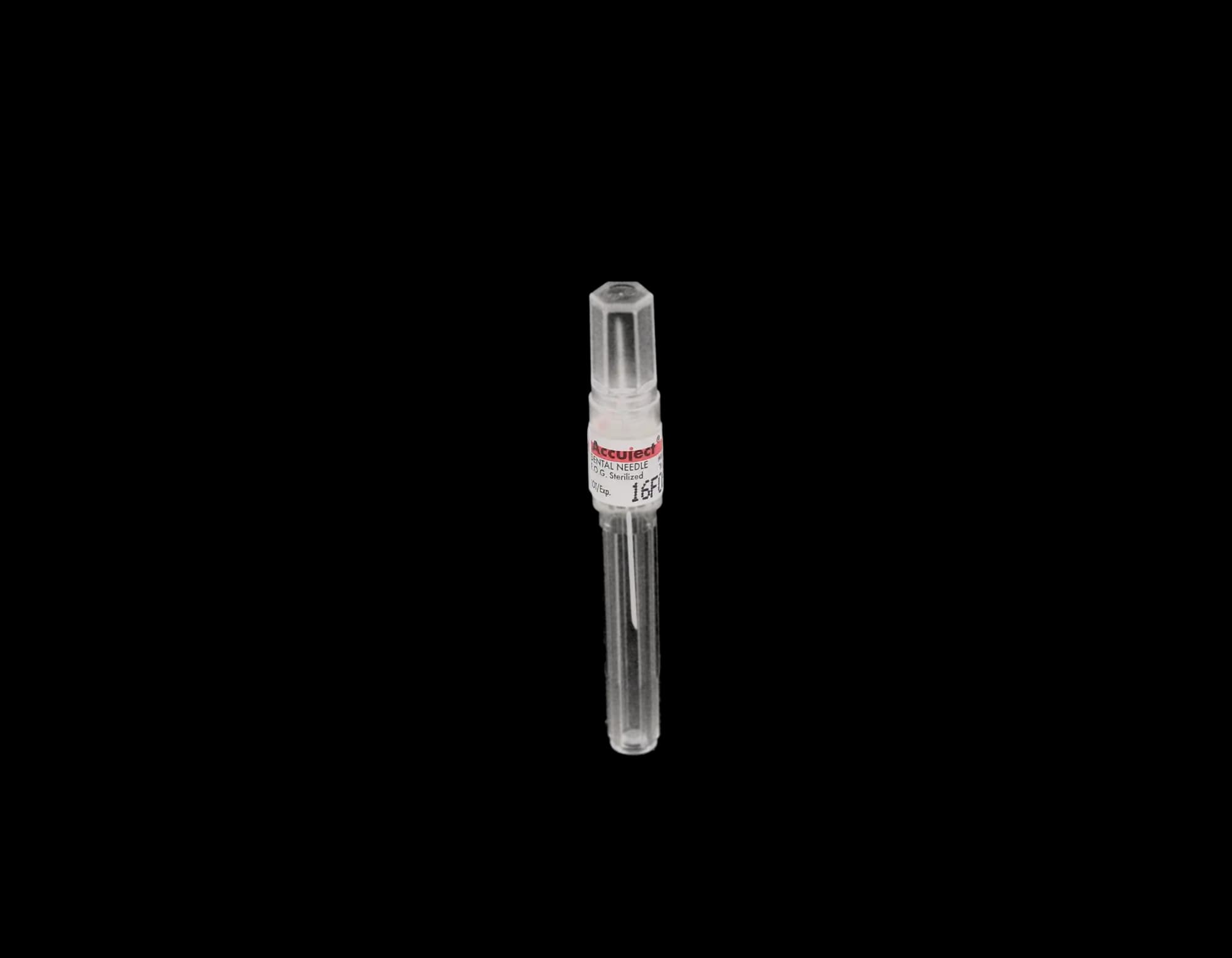 Accuject Disposable Dental Needles, Plastic Hub, 25 Gauge Long (32mm), Sterile, Orange, 100/Box, 900605 thumbnail 10