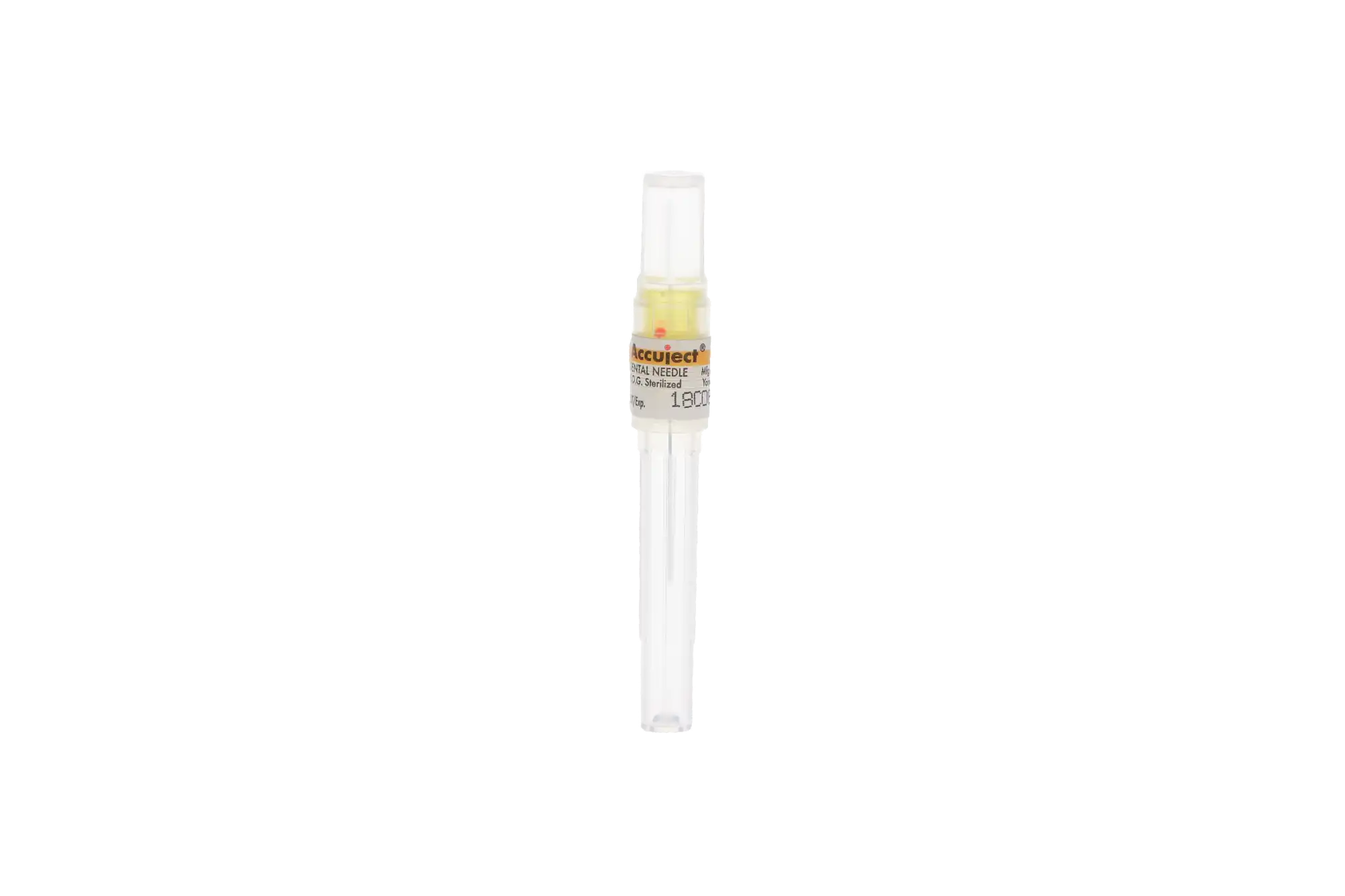 Accuject Disposable Dental Needles, Plastic Hub, 27 Gauge Short (21mm), Yellow, Sterile, 100/Box, 900705 thumbnail 13