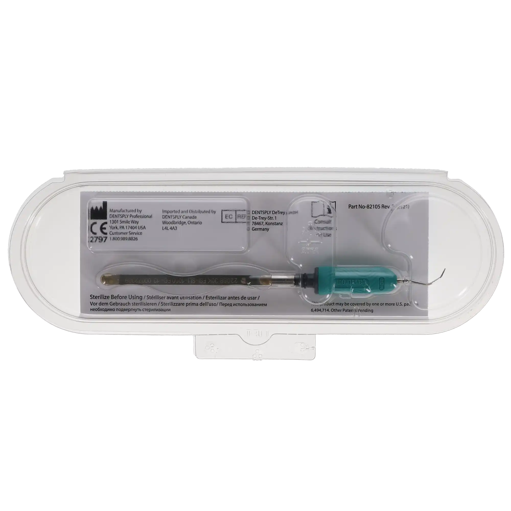 Cavitron FSI SlimLINE-1000 Ultrasonic Insert, Triple Bend, FitGrip, Green, 30K, 1/Pk, FSI-SLI-FG-1000, 82008 thumbnail 10