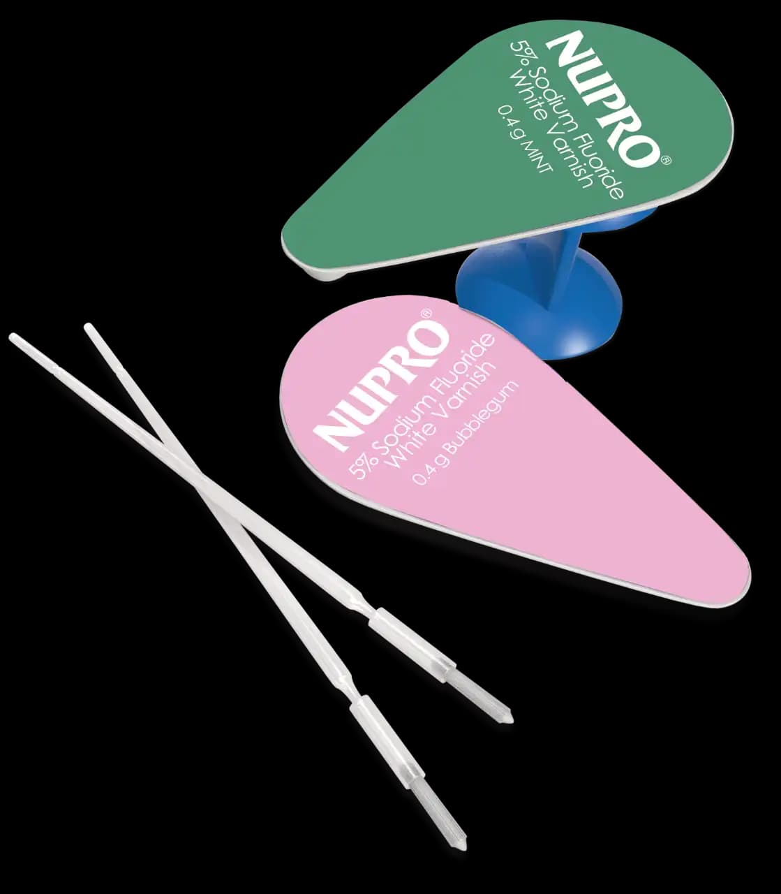 Nupro 5% Sodium Fluoride White Varnish, Mint, 0.4 g Unit Dose, 100/Box, 130223 thumbnail 2