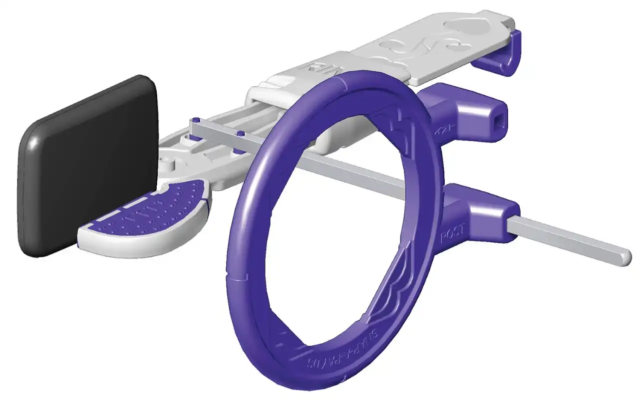 Snap-A-Ray DS Arm & Ring Positioning Kit for Digital Sensors, 2-in-1 Aiming Ring, Straight & Angled Arms, 1/Pk, 550322 thumbnail 3