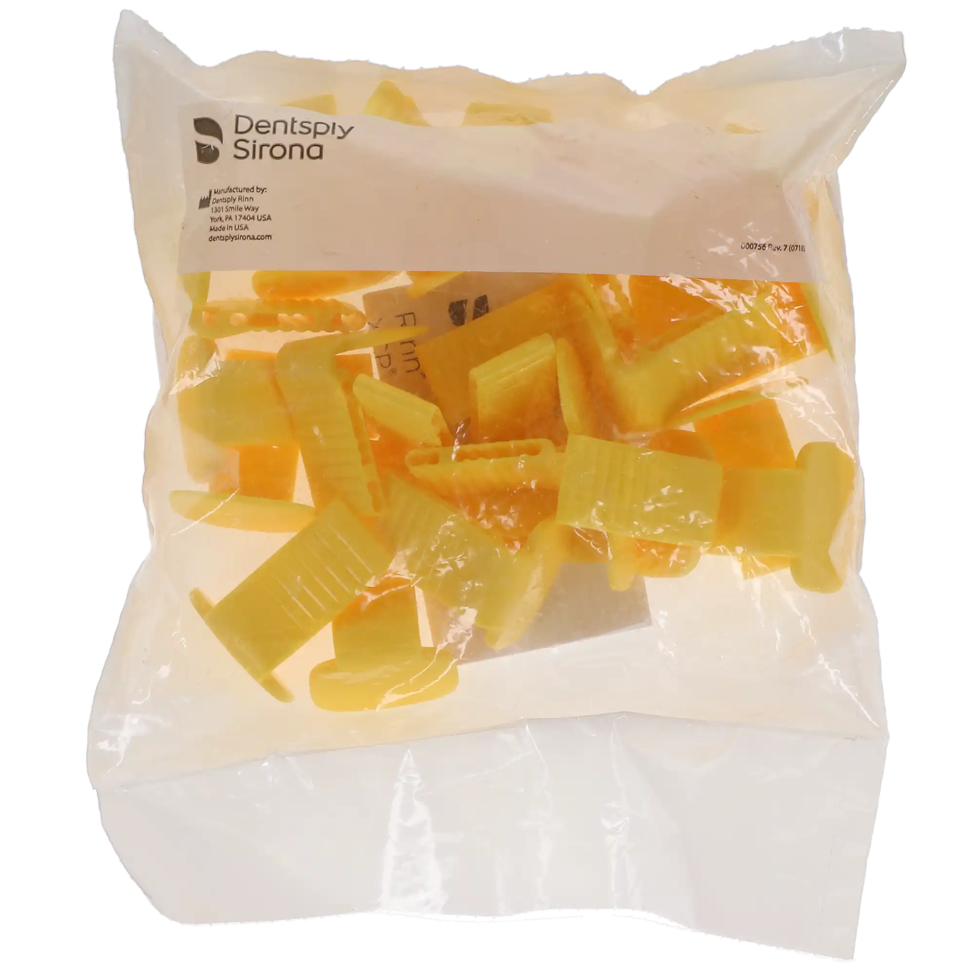 Dentsply Sirona Rinn XCP Posterior Bite Blocks, Yellow, 25/Box, 54-0862 thumbnail 9