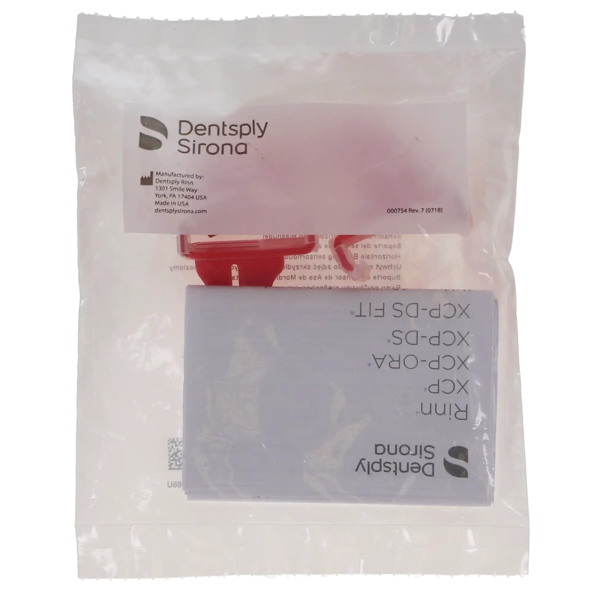 Dentsply Rinn XCP-DS FIT Universal Sensor Biteblock Refill, Horizontal Bitewing, Red, 2/Pk, 559903 thumbnail 6