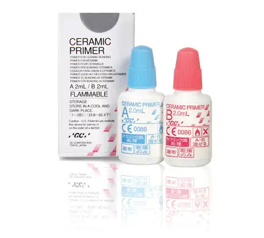 GC Ceramic Primer II Ceramic & Composite Priming Agent, 3 mL Bottle, 008551 thumbnail 10